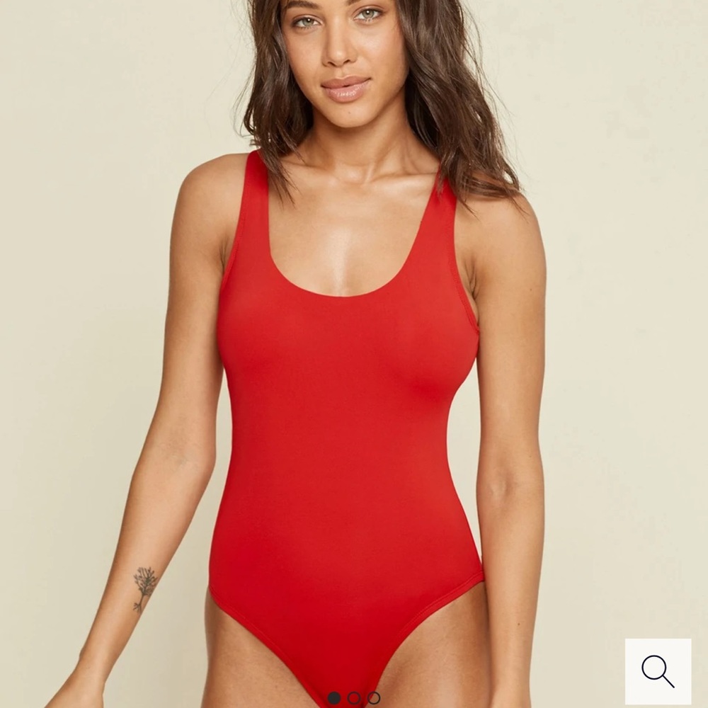 Andie Red One-Piece Swimsuit Catalina One Piece EUC